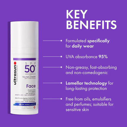 Ultrasun Sunscreen SPF 50+