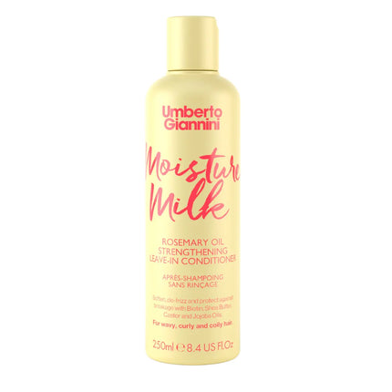 Umberto Giannini Strong Curls Rosemary Oil Leave In Conditioner Milk