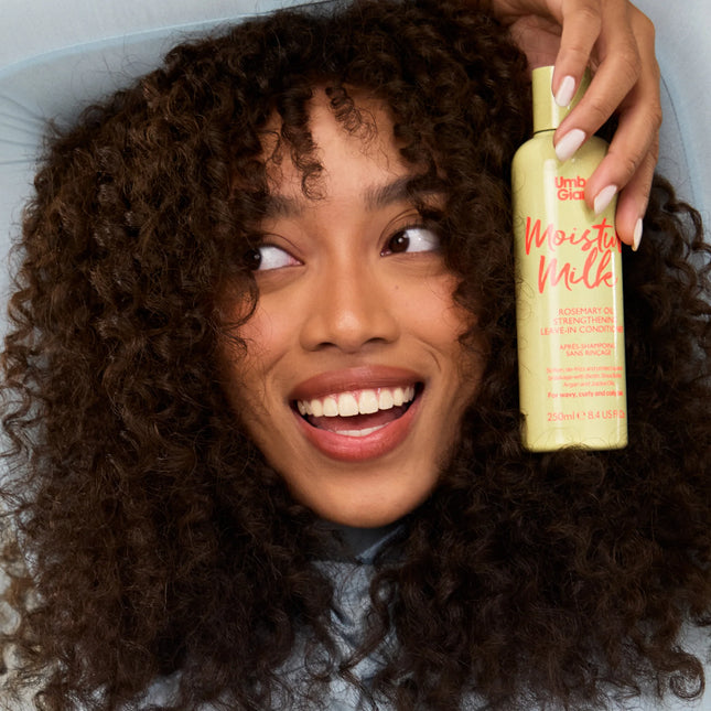 Umberto Giannini Strong Curls Rosemary Oil Leave In Conditioner Milk