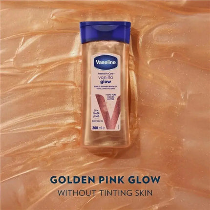 Vaseline Body Oil Vanilla Glow