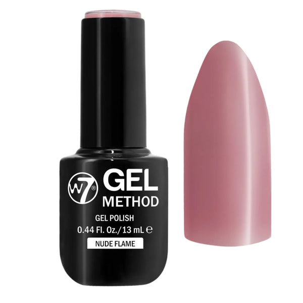 W7 Cosmetics Gel Method Gel Polish Nude Flame