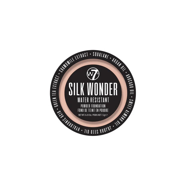 W7 Cosmetics Silk Wonder Water Resistant Powder Foundation