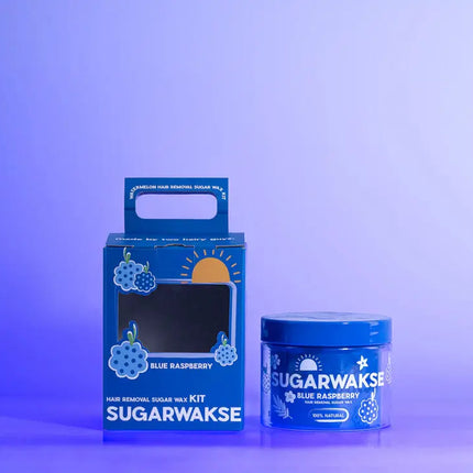 Wakse Blue Raspberry Sugar Wax Kit