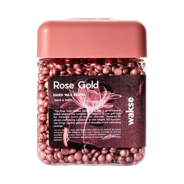 Wakse Hard Wax Beans Rose Gold Small