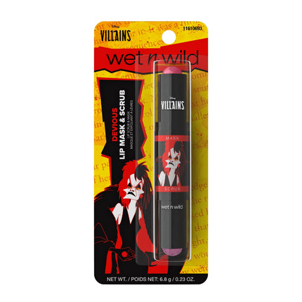 Wet n Wild Villains Devious Dual-Ended Lip Scrub and Mask