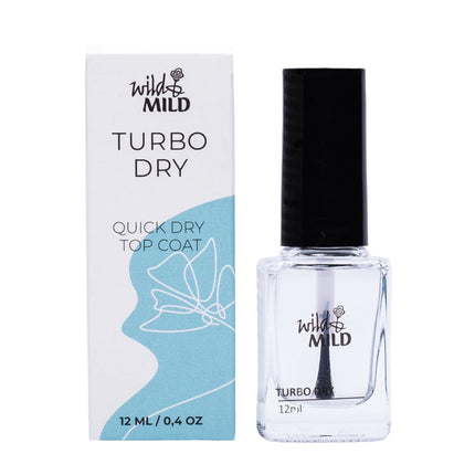 Wild & Mild Quick Dry Top Coat Turbo Dry