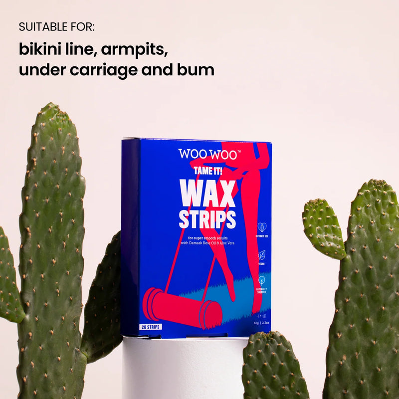 WooWoo Tame It! Wax Strips