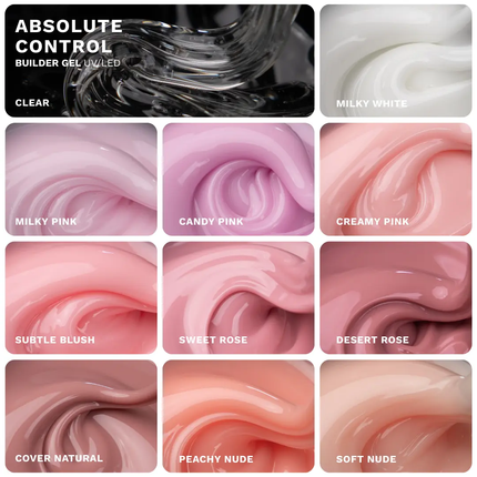 XFEM Builder Gel Absolute Control UV/LED Subtle Blush 50 ml.
