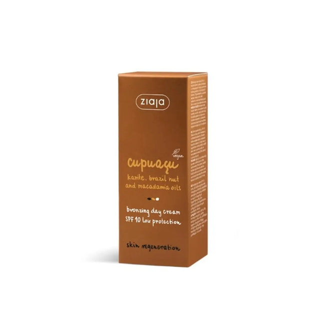 Ziaja Cupuacu Bronzing Dag Crème SPF 10