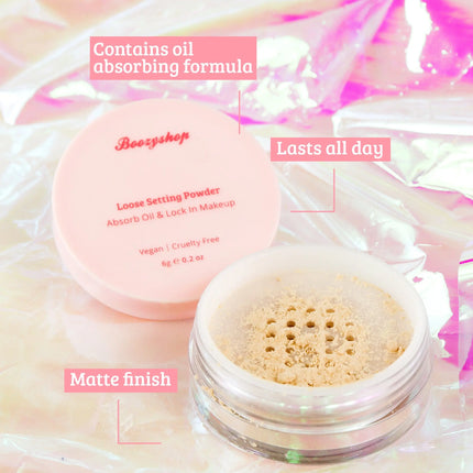 Boozyshop Loose Setting Powder Banana