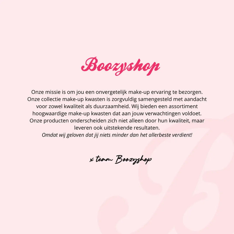 Boozyshop Soft Pink & Gold Lash and Brow Brush