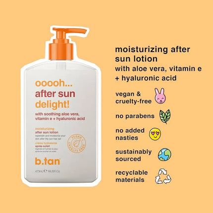 B.tan Ooooh Aftersun Delight 437 ml.
