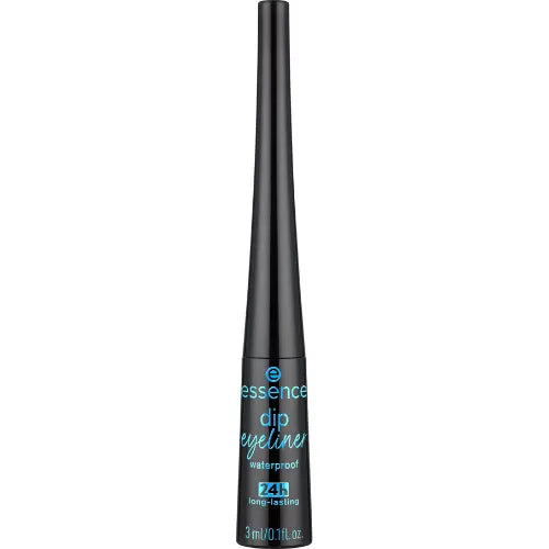 Essence Dip Eyeliner Waterproof 24H Long Lasting 01 Black