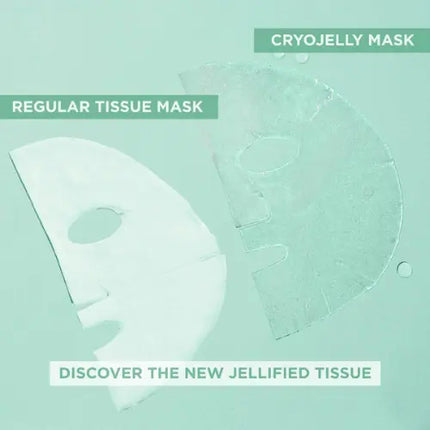Garnier Skincare Cryo Jelly Anti-Fatigue Face Mask with Hyaluronic Acid
