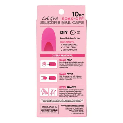 LA Girl Soak Off Silicone Nail Caps