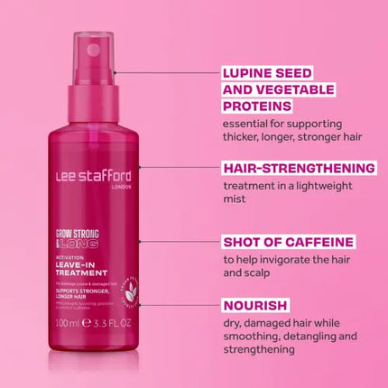 Lee Stafford Grow Long & Strong Activation Leave in Treatment