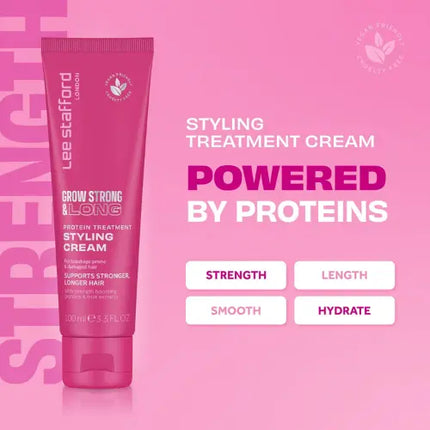 Lee Stafford Grow Long & Strong Protein Treatment Styling Cream