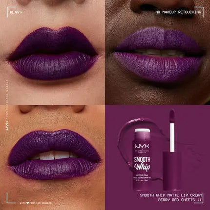 NYX Professional Makeup Smooth Whip Matte Lip Cream Berry Bed Sheets