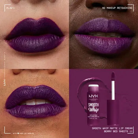 NYX Professional Makeup Smooth Whip Matte Lip Cream Berry Bed Sheets