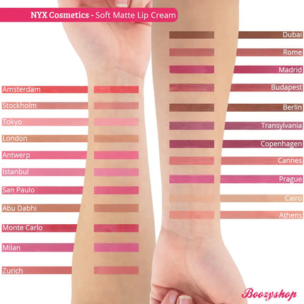 NYX Professional Makeup Soft Matte Lip Cream Cannes