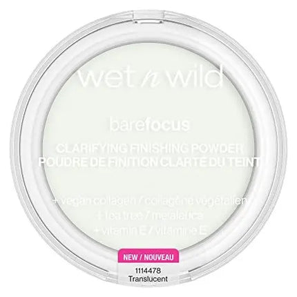 Wet n Wild Bare Focus Clarifying Finishing Powder Translucent